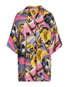 Palm Angels Miami Mix Print Shirt In Pink