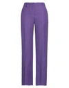Jacquemus Le Pantalon Cordao Twill Straight-leg Pants In Purple