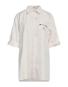 Fendi Woman Shirt Light Pink Size 4 Cotton