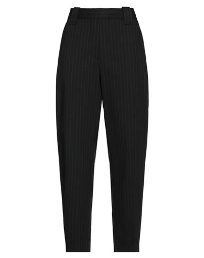 Ganni Woman Pants Black Size 6 Polyester, Viscose, Elastane