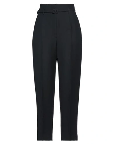 Dior Woman Pants Black Size 8 Wool, Silk