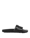 Off-white Bookish Sponge Logo-embroidered Slides In Black