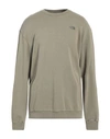 THE NORTH FACE THE NORTH FACE MAN SWEATSHIRT MILITARY GREEN SIZE L COTTON