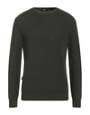 C'n'c' Costume National Man Sweater Military Green Size Xl Cotton, Acrylic In Green