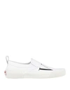 Valentino Vltn Canvas Slip-on Sneaker In White