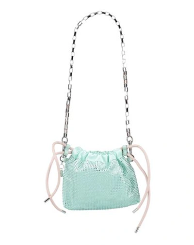 N°21 Woman Shoulder Bag Light Green Size - Textile Fibers