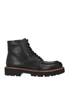 Bally Man Ankle Boots Black Size 12 Calfskin In Black