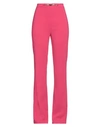 Divedivine Woman Pants Fuchsia Size 8 Polyester, Elastane In Pink