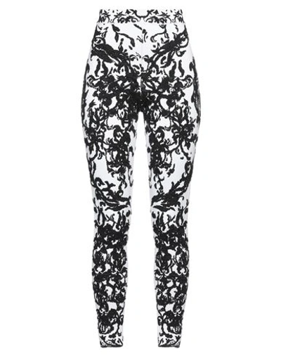 Alaïa Jacquard Leggings In White