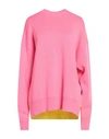 Palm Angels Palm-tree Intarsia-knit Jumper In Pink