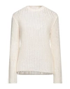 Chloé Woman Sweater Ivory Size S Wool, Silk, Cashmere In White