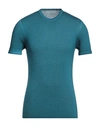 Majestic Filatures Man Sweater Deep Jade Size M Cashmere In Green