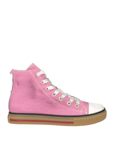 Philosophy Di Lorenzo Serafini Logo-print High-top Trainers In Pink