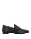 BALLY BALLY WOMAN LOAFERS BLACK SIZE 6.5 CALFSKIN