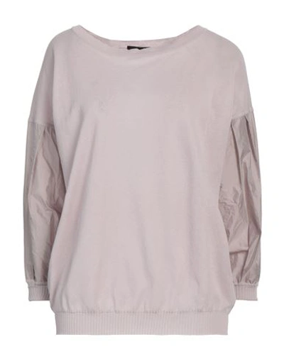 Cividini Woman Sweater Pastel Pink Size 6 Cotton, Polyamide, Polyester