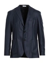 Boglioli Man Suit Jacket Navy Blue Size 38 Wool