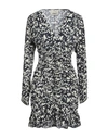 Isabel Marant Woman Mini Dress Steel Grey Size 8 Silk, Elastane