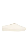 Fear Of God Man Mules & Clogs Cream Size 10 Rubber In White