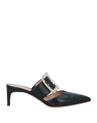 Bally Woman Mules & Clogs Black Size 5 Lambskin