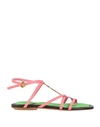Jacquemus Leather Shoes In Pink