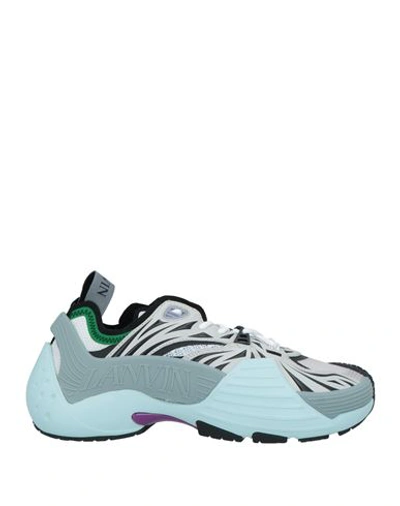 Lanvin Man Sneakers Light Grey Size 9 Polyurethane, Polyester, Thermoplastic Polyurethane, Nylon