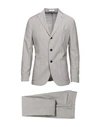 Boglioli Man Suit Grey Size 46 Virgin Wool, Lyocell, Elastane