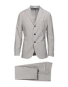 Boglioli Man Suit Grey Size 40 Virgin Wool, Lyocell, Elastane In Grey