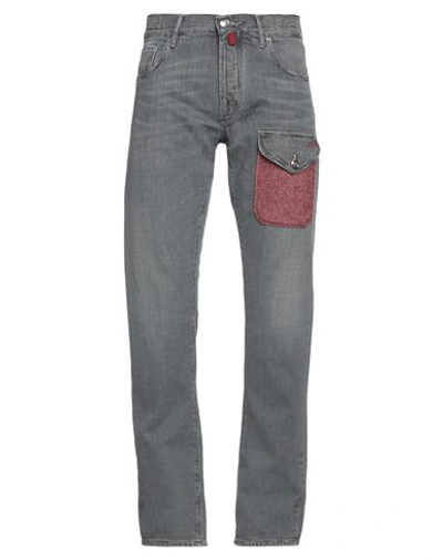 Jacob Cohёn Man Jeans Grey Size 34 Cotton