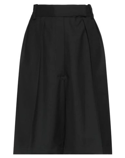 Raf Simons Woman Cropped Pants Black Size 6 Virgin Wool