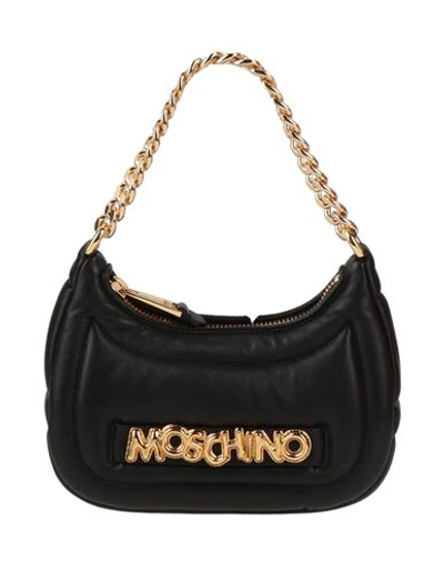 Moschino Woman Handbag Black Size - Leather