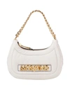 Moschino Woman Handbag White Size - Leather