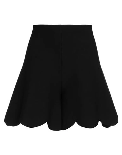 Rochas Woman Shorts & Bermuda Shorts Black Size S Viscose, Polyester, Polyamide, Elastane