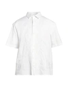 Neil Barrett Man Shirt White Size Xxl Cotton