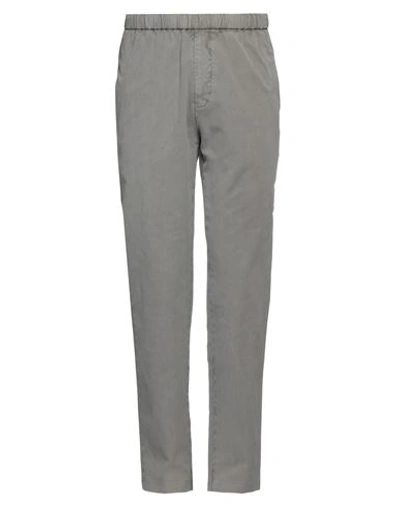 Boglioli Man Pants Grey Size 32 Cotton