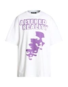 Raf Simons Man T-shirt White Size L Cotton In White