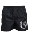 VALENTINO VALENTINO GARAVANI MAN SWIM TRUNKS BLACK SIZE 34 POLYAMIDE