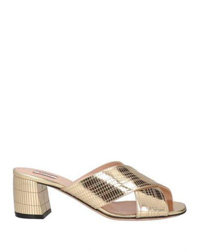 Bally Sandals In Gold
