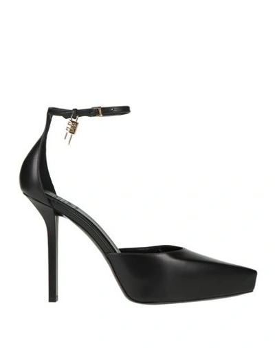 GIVENCHY GIVENCHY WOMAN PUMPS BLACK SIZE 8 CALFSKIN