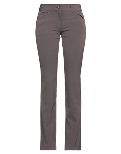 Acne Studios Woman Pants Chocolate Brown Size 4 Polyester, Wool, Elastane
