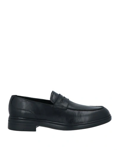Bally Man Loafers Black Size 14 Calfskin