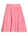 Msgm Woman Mini Skirt Pink Size S Polyester, Cotton In Pink