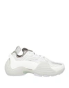Lanvin Woman Sneakers White Size 8 Polyurethane, Polyester, Thermoplastic Polyurethane, Nylon