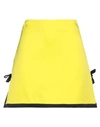 Msgm Woman Mini Skirt Yellow Size 2 Viscose, Polyester