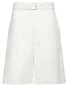 Jil Sander Man Cropped Pants White Size 30 Linen In White