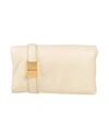 MARNI MARNI WOMAN CROSS-BODY BAG IVORY SIZE - COW LEATHER, BRASS