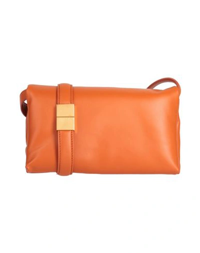 Marni Woman Cross-body Bag Orange Size - Soft Leather