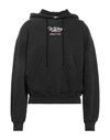 Off-white Man Sweatshirt Black Size S Cotton, Elastane In Black