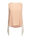 Ottod'ame Woman Top Blush Size 8 Acetate, Silk In Pink