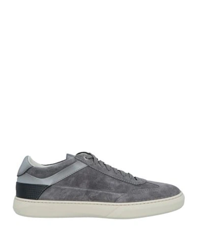 Santoni Sneakers In Grey