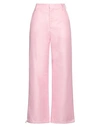 Marni Woman Pants Light Pink Size 6 Polyamide, Linen, Cotton